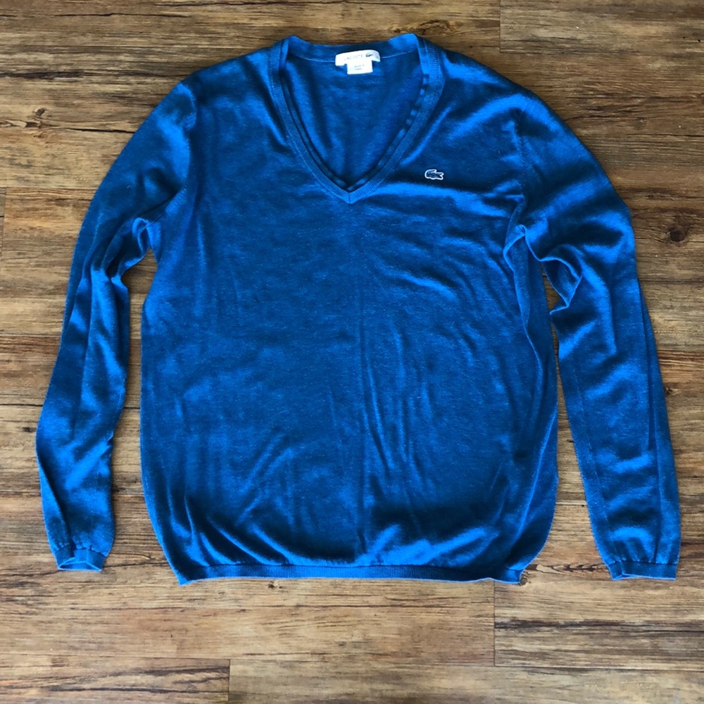 Lacoste vneck sweater